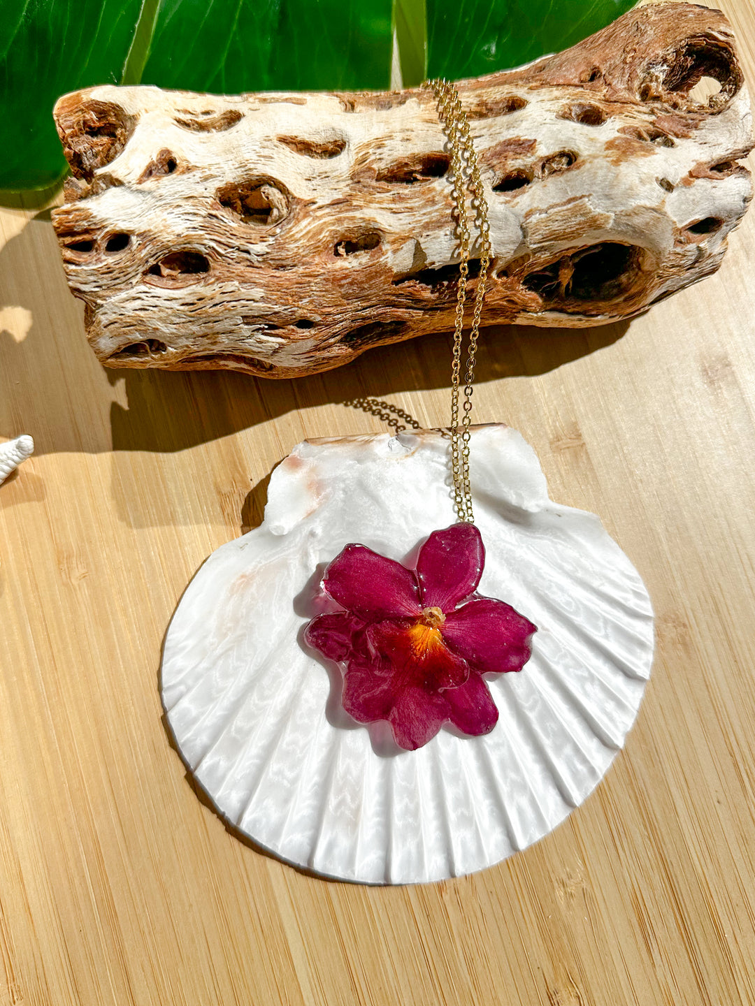 Ariella Orchid Necklace – Takahashi Boutique