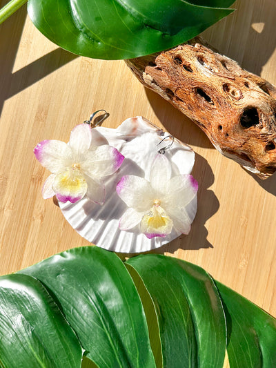 Natalia Orchid Earrings