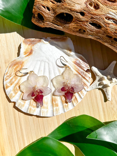 GF Cecilia Orchid Earrings