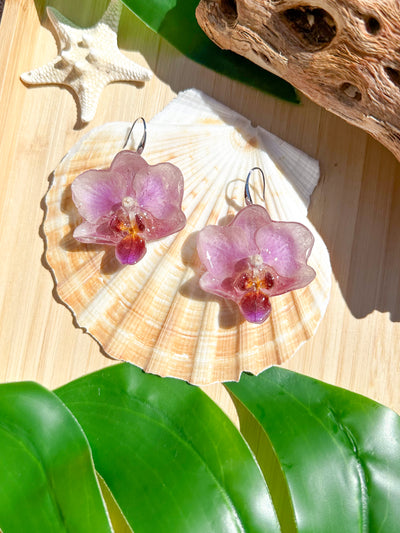 SS Ashley Orchid Earrings