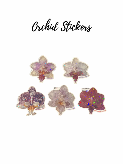 Orchid Stickers