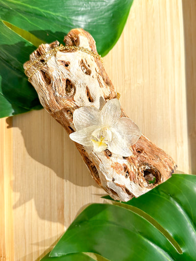 Stephanie Orchid Necklace