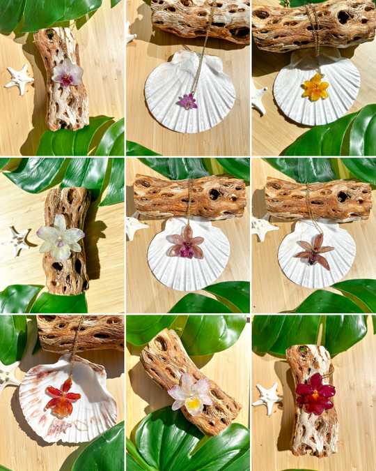 Mystery Orchid Pendant – Takahashi Boutique